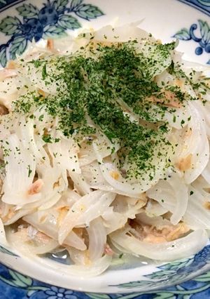 新玉ねぎとツナのサラダ-レシピのメイン写真