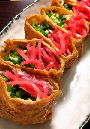 茶そばいなり-レシピのメイン写真