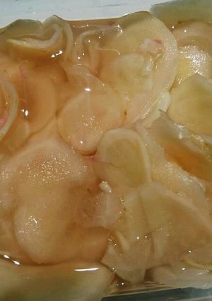 新生姜で簡単ガリ♪時短保存食の甘酢漬け-レシピのメイン写真