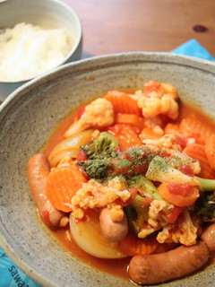 冷凍野菜ミックスで簡単!トマトポトフ-レシピのメイン写真