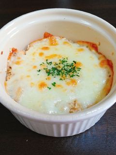 鮭フレーク×オートミールのドリア-レシピのメイン写真