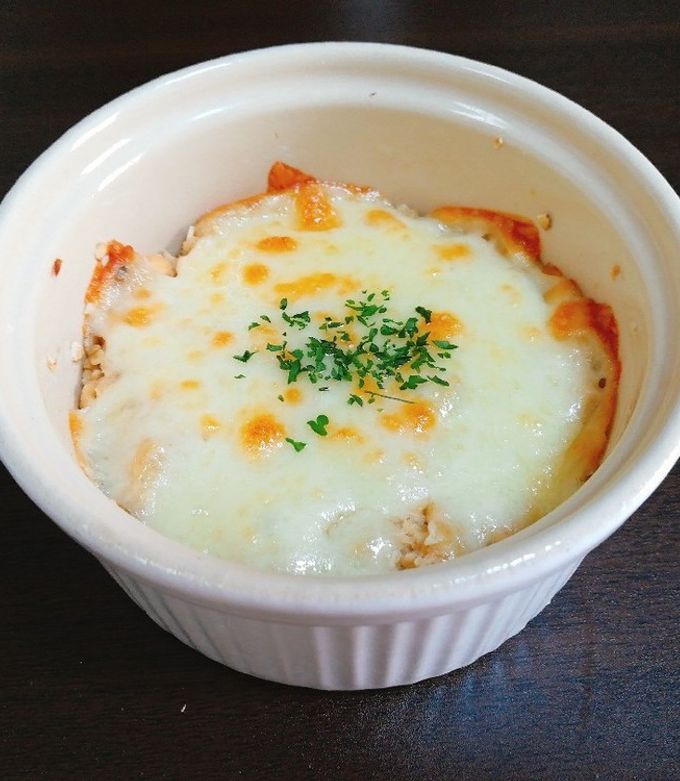 鮭フレーク×オートミールのドリア-レシピのメイン写真