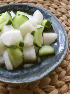 大根・胡瓜・超塩分控えめ浅漬け(゚Д゚)-レシピのメイン写真