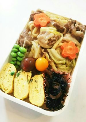 お弁当(4/23)焼うどん弁当-レシピのメイン写真