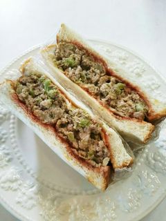 リメイク!ハンバーグサンドイッチ-レシピのメイン写真