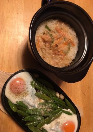 無敵の朝ご飯。かき揚げ天で炊き込みご飯-レシピのメイン写真