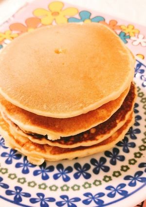 『グルテンフリー』米粉パンケーキ-レシピのメイン写真