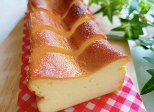 パウンド型で簡単★ベイクドチーズケーキ-レシピのメイン写真