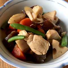 รูปของ STAUBで筑前煮