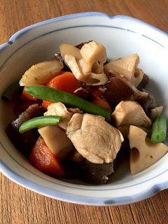STAUBで筑前煮-レシピのメイン写真