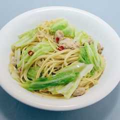 รูปของ ビミサンで和風♪春キャベツとツナのパスタ
