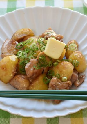 じゃがいもと鶏肉の照り焼き-レシピのメイン写真