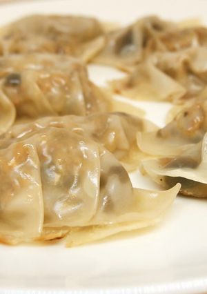 きのこの焼き餃子-レシピのメイン写真
