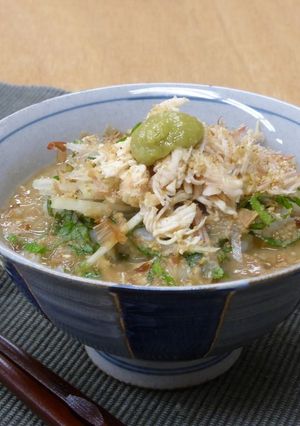 梅風味わさび冷や汁-レシピのメイン写真