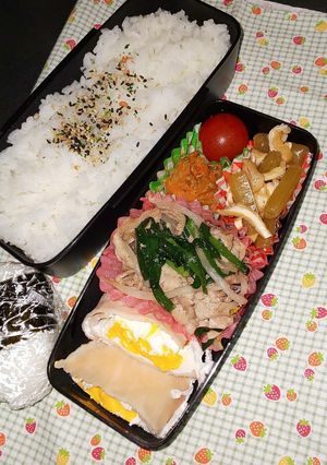 野菜たっぷり男子弁当11-レシピのメイン写真
