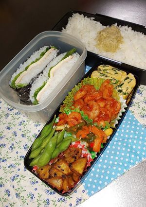 野菜たっぷり男子弁当12-レシピのメイン写真