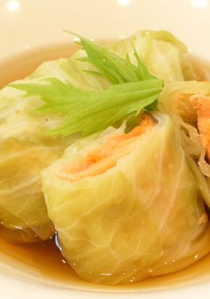 鮭のロールキャベツ-レシピのメイン写真