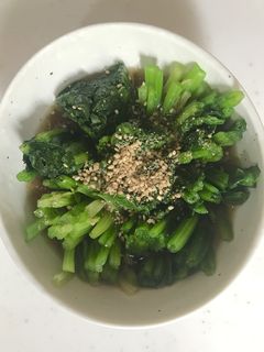 鉄分豊富*・簡単ほうれん草のおひたし-レシピのメイン写真