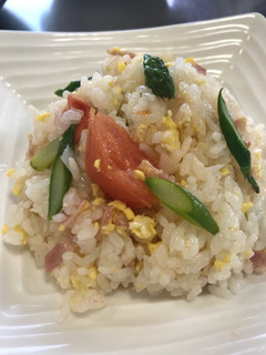 トマトのガーリック炒飯【JA福岡市】-レシピのメイン写真