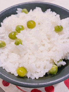簡単!失敗なし!絶品グリーンピースごはん-レシピのメイン写真