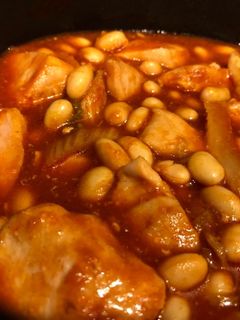 鶏肉と大豆のトマト煮込み-レシピのメイン写真