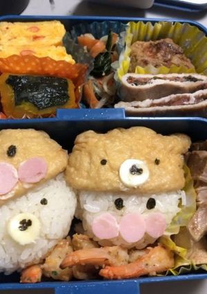 アンパンマンとリラックマ-レシピのメイン写真