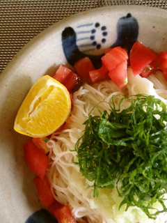 トマト☆おろしそうめん(冷)-レシピのメイン写真
