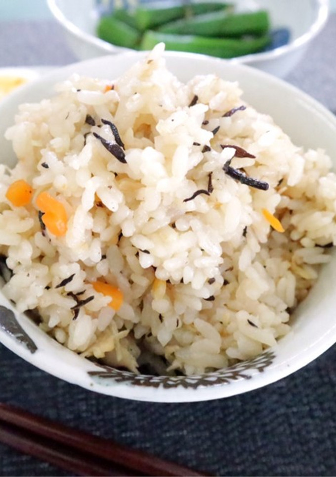 ささみとひじきの炊き込みご飯☆-レシピのメイン写真