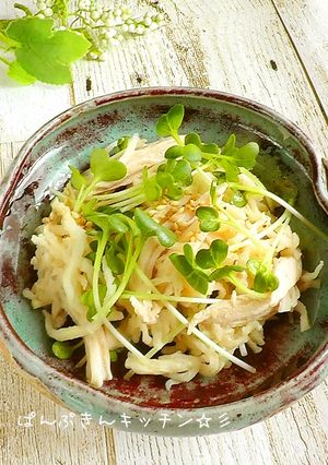 まな板不要♪切干大根とチキンの旨味サラダ-レシピのメイン写真