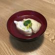 油揚げと鶏むねのお吸い物