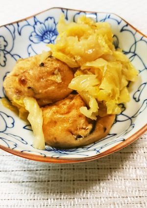 キャベツとがんもどきの炊いたん-レシピのメイン写真