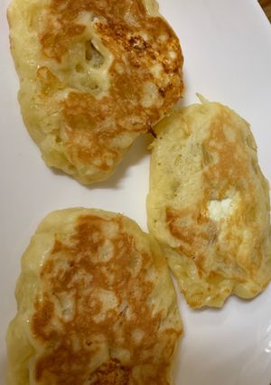 りんごとクリームチーズのパンケーキ♪-レシピのメイン写真