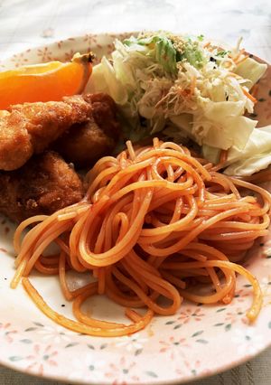 弁当のおかず☆ケチャップあまあまスパ-レシピのメイン写真