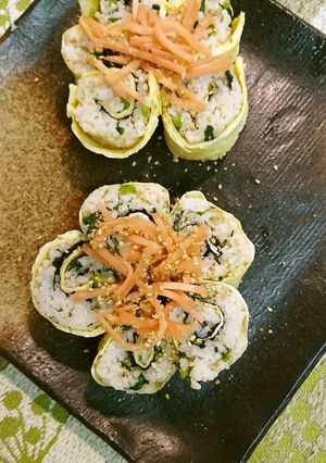 薄焼き卵巻ご飯-レシピのメイン写真