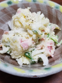 お鍋1つでポテトサラダ-レシピのメイン写真