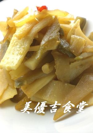 ザーサイとタケノコの炒めもの-レシピのメイン写真