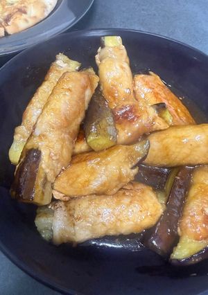 ナスのトロトロ肉巻き-レシピのメイン写真