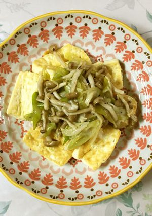 豆腐ステーキノンオイルくせになるうま塩味-レシピのメイン写真