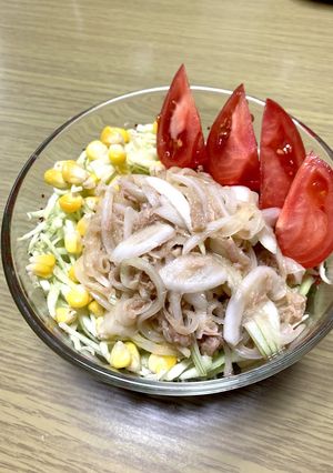 簡単☆新玉ねぎのツナポン酢サラダ-レシピのメイン写真