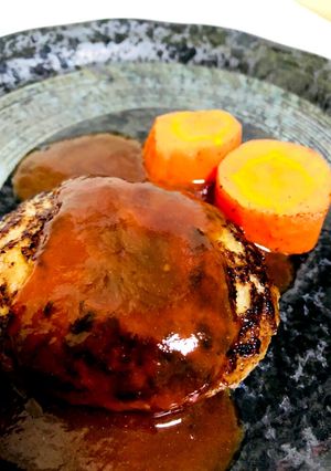 時短！10分で本格手作りハンバーグ♡-レシピのメイン写真