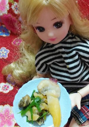 リカちゃん♡青やぎとわけぎの酢味噌和えꕤ-レシピのメイン写真