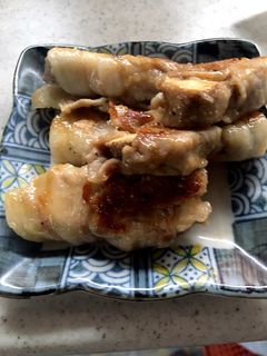 旨塩ドレッシングで椎茸の肉巻き焼き-レシピのメイン写真