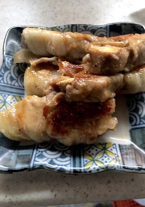 旨塩ドレッシングで椎茸の肉巻き焼き-レシピのメイン写真