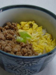 そぼろ丼-レシピのメイン写真