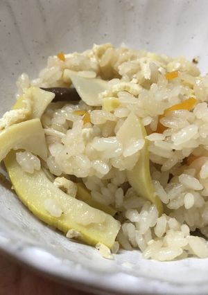 醤油麹とナンプラーで旨味アップ！筍ご飯-レシピのメイン写真