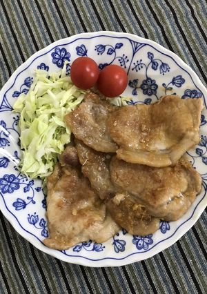 青じそドレッシングで！さっぱり生姜焼き-レシピのメイン写真