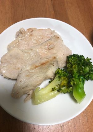 アスリート飯 鶏むね肉 塩麹 高たんぱく-レシピのメイン写真
