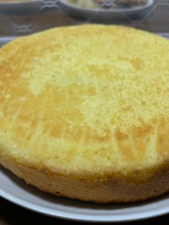 しっとりふわふわスポンジケーキ-レシピのメイン写真
