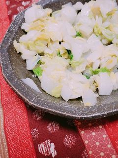 白菜のおひたし-レシピのメイン写真