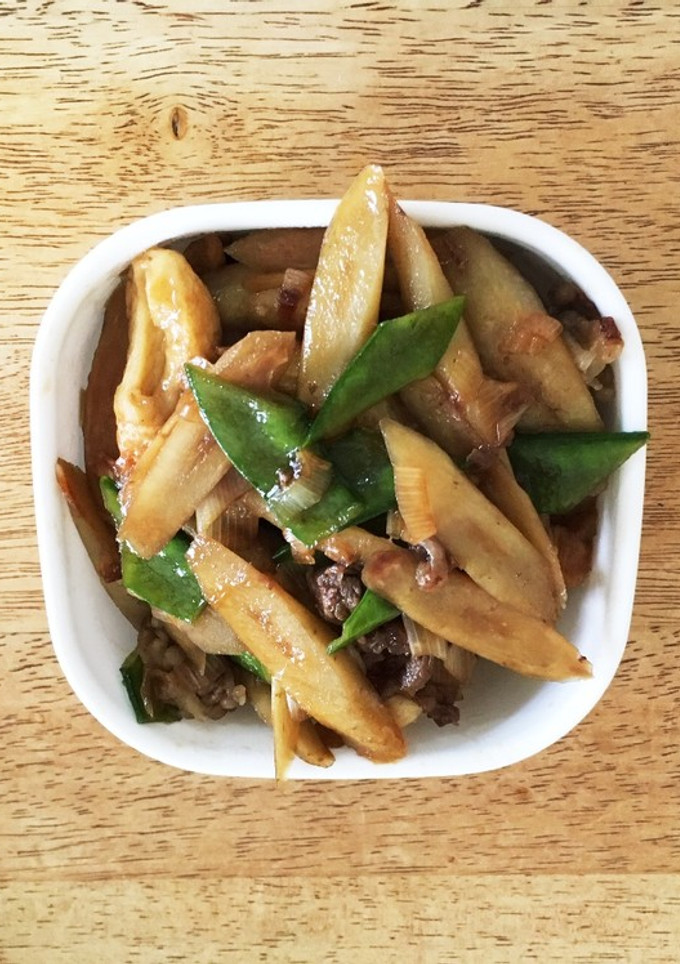 牛肉とごぼうのしぐれ煮-レシピのメイン写真